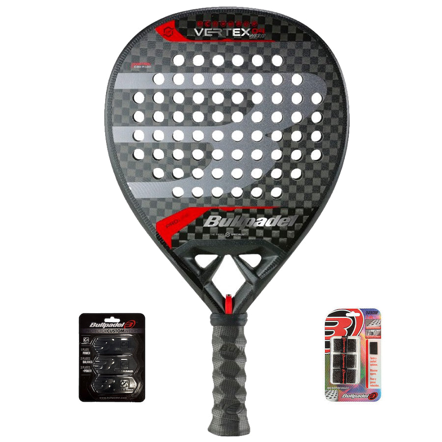 Vertex 04 Hybrid 2024 + Protector Custom Weight + Overgrip